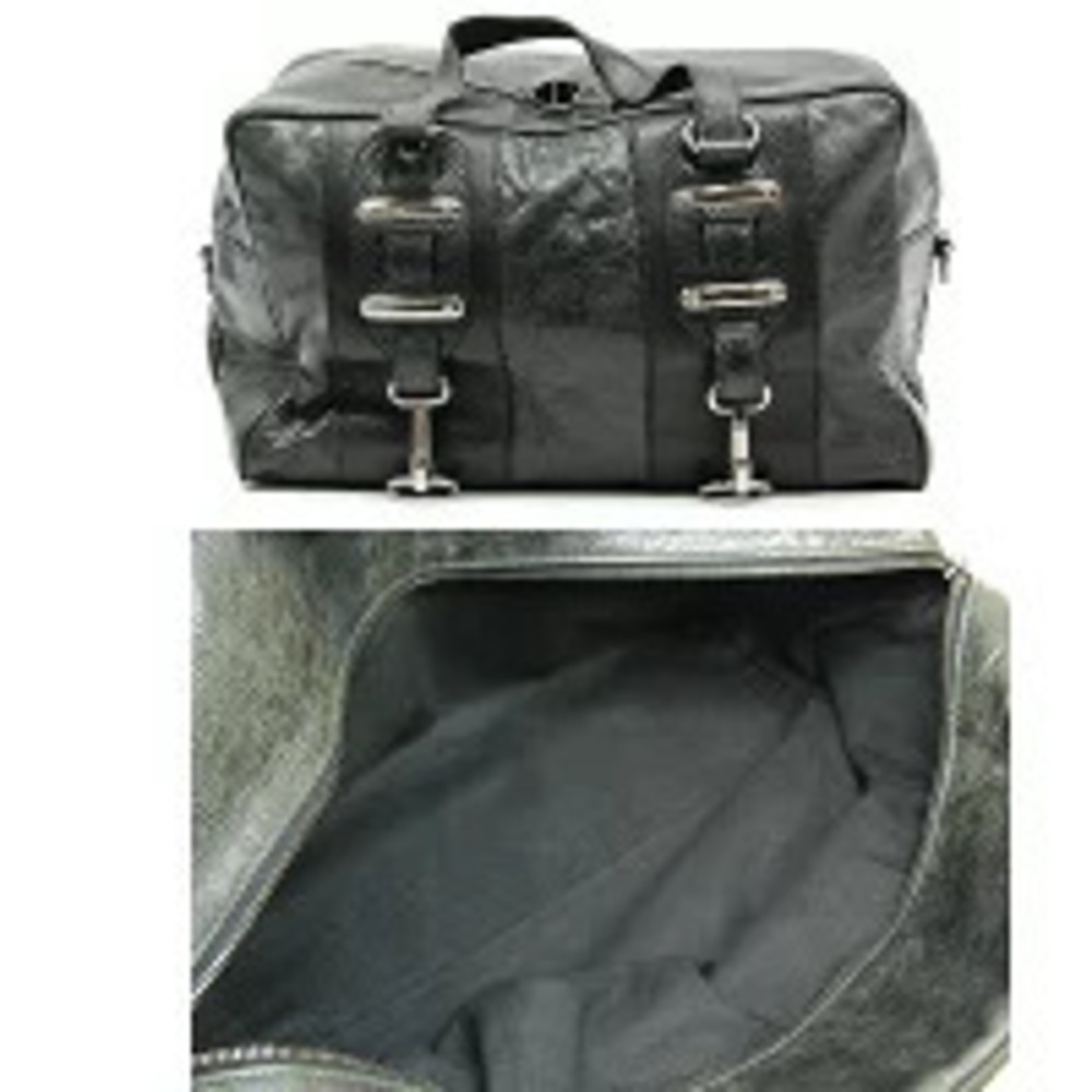 Balenciaga Boston Bag Leather Black - Picture 2 of 3